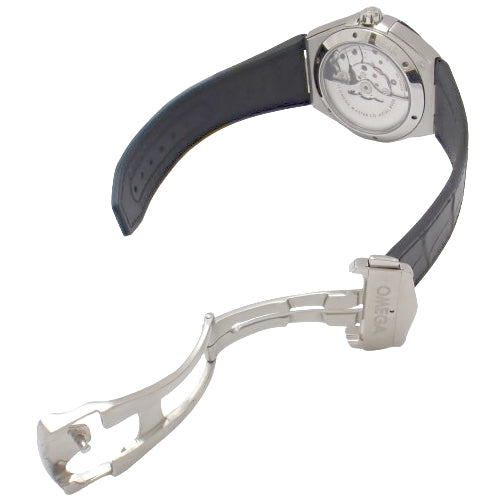 [Warranty included] Constellation 41mm 131.33.41.21.01.001 Stainless Steel/Rubber Automatic Black