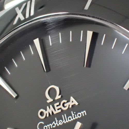 [Warranty included] Constellation 41mm 131.33.41.21.01.001 Stainless Steel/Rubber Automatic Black