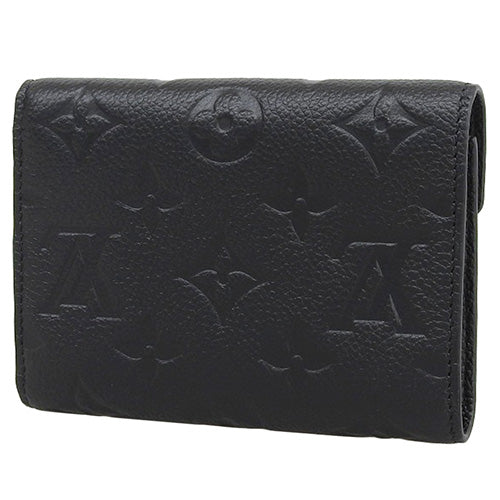 Monogram Empreinte Portefeuille Victorine Tri-fold Mini Wallet in Monogram Empreinte Noir, M64060 (current model as of May 2024)