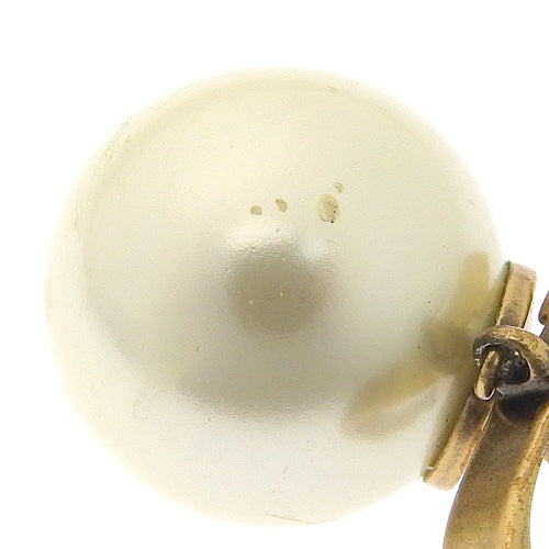 Tribales Tribal Earrings, Metal (GP), Fake Pearl, Accessory, Jewelry, Pearl, CD Logo