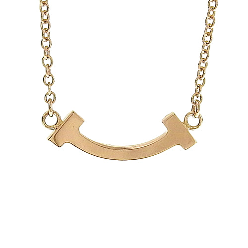 Smile Pendant, Diamond, Pink Gold (K18PG), Accessory, Jewelry