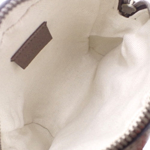 Ophidia GG Shoulder Bag in GG Supreme Canvas, Beige/Ebony, 598127 96IWT 8745.  Features a double G web stripe and is suitable for shoulder or crossbody carrying.