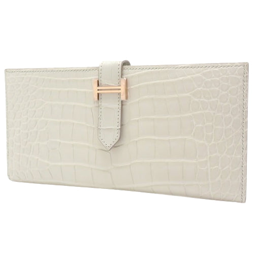 Bearn soufflet alligator matte crocodile beton D stamp