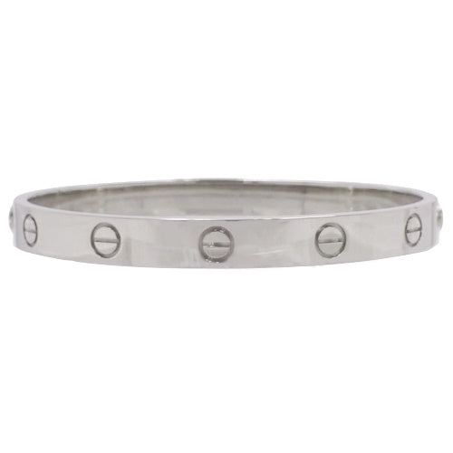 LOVE (Love) Bracelet, White Gold (K18WG), Older Model, Jewelry, Accessory