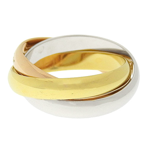 Classic Trinity Ring, Yellow Gold (K18YG), Pink Gold (K18PG), White Gold (K18WG), Accessory, Jewelry, 3-band, Triple band
