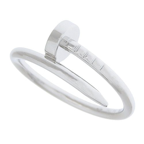 Juste un Clou Ring, Small Model, White Gold (K18WG), Accessory, Jewelry, Nail Motif
