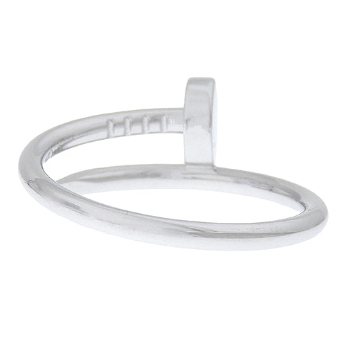 Juste un Clou Ring, Small Model, White Gold (K18WG), Accessory, Jewelry, Nail Motif