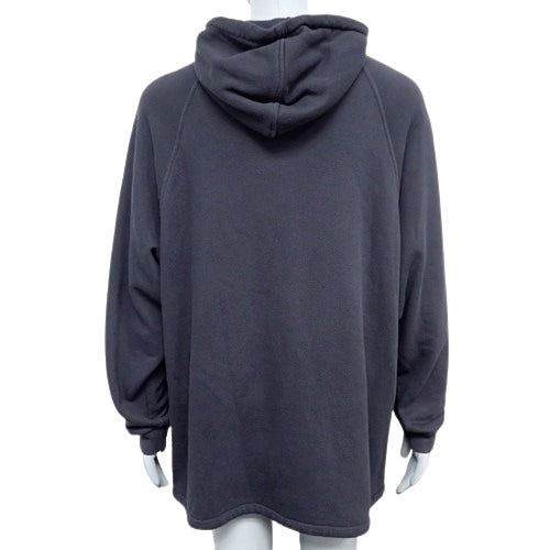 Vintage Logo &amp; Web Stripe Sweatshirt L Apparel Half-Zip Hoodie