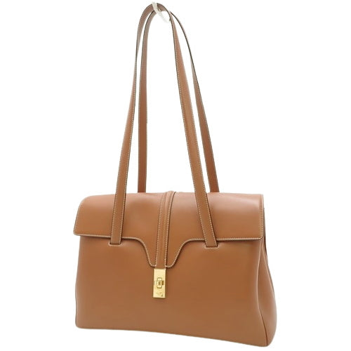 Medium Soft 16 Sèze bag, smooth calfskin, tan, 195543CR4.04LU (currently available as of July 2024), shoulder bag/tote bag.