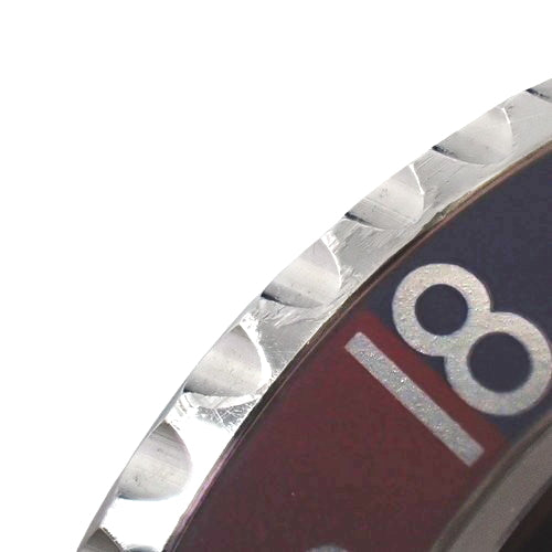 [Warranty included] 16700 GMT-Master 1 Stainless Steel S-Serial (1993) Automatic Blue/Red Single Buckle Black Silver