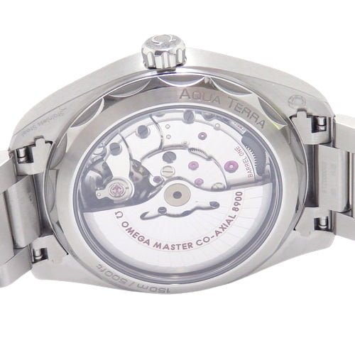 Seamaster Aqua Terra 150m 220.10.41.21.03.001 Stainless Steel Automatic Watch, Purchased in May 2021, Blue and Silver