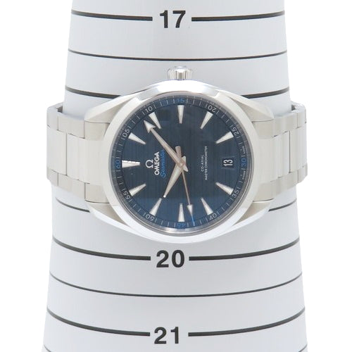 Seamaster Aqua Terra 150m 220.10.41.21.03.001 Stainless Steel Automatic Watch, Purchased in May 2021, Blue and Silver