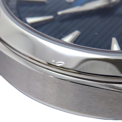 Seamaster Aqua Terra 150m 220.10.41.21.03.001 Stainless Steel Automatic Watch, Purchased in May 2021, Blue and Silver
