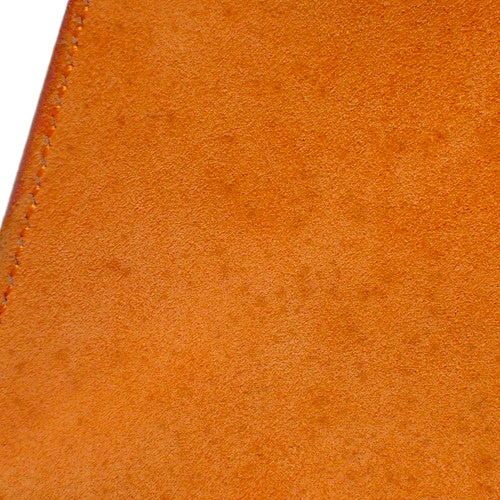 Kelly Pochette, Doblis leather, orange, gold hardware, □I stamp.