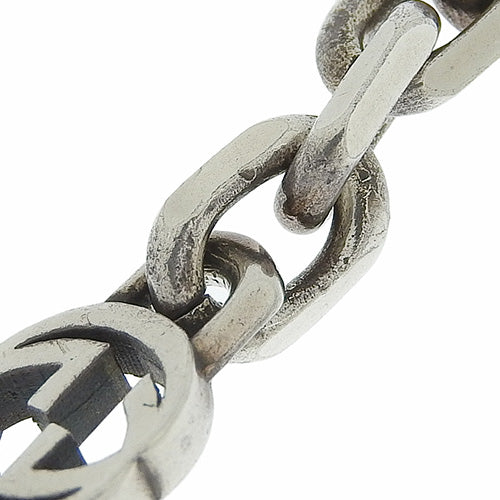 インターロッキング シルバー ブレスレット ‎620798 J8400 0811(2024年8月現在現行品) シルバー925 Sv アクセサリー ジュエリー ダブルG