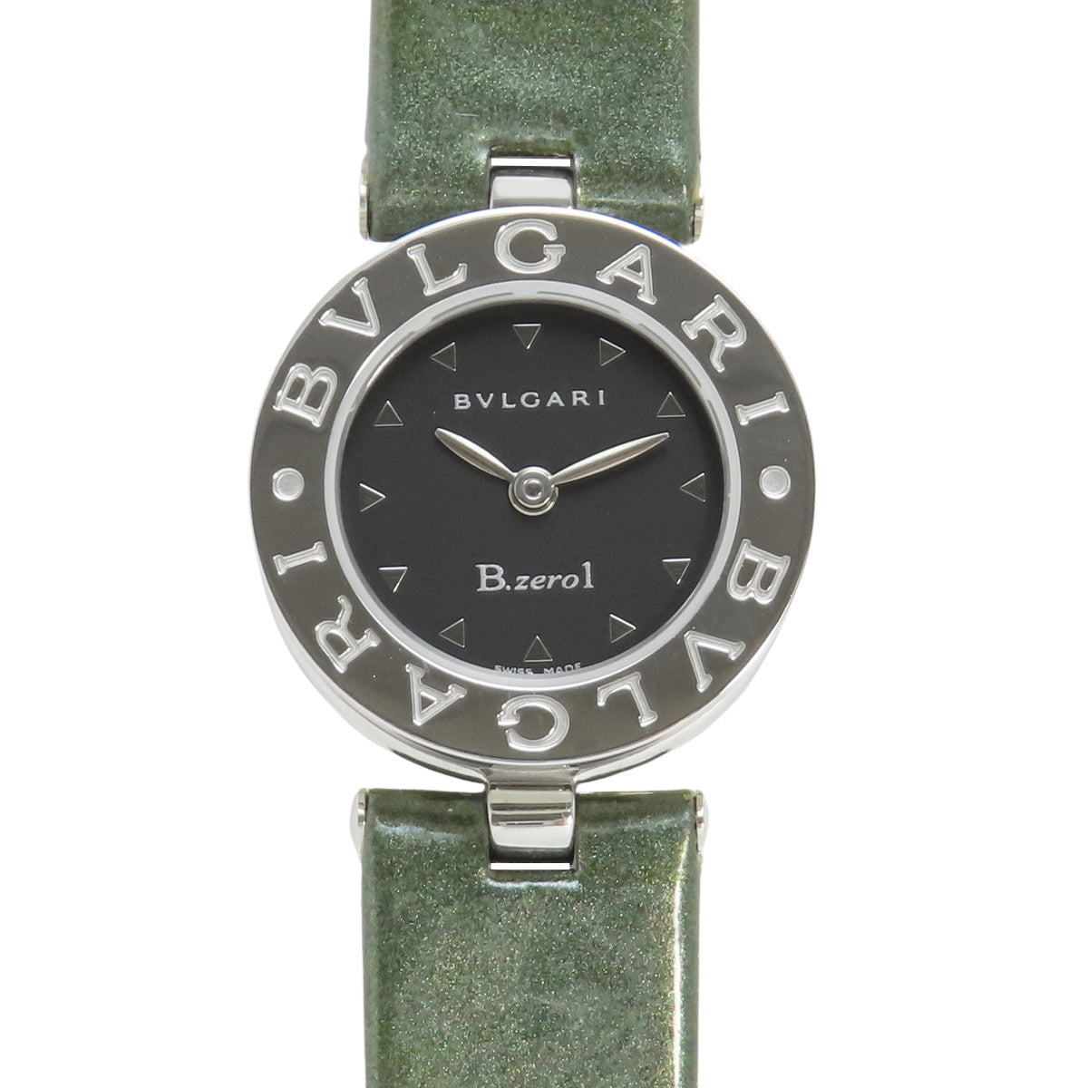 B-zero1 Watch BZ22S SS/Leather Quartz B-zero1 Black Metallic
