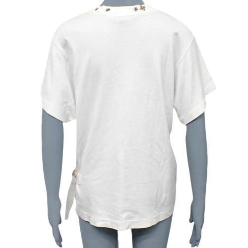 モノグラム サイドストラップ Tシャツ アパレル ファッション 半袖 カットソー L コットン 1A4PF9(2024年7月現在現行品)