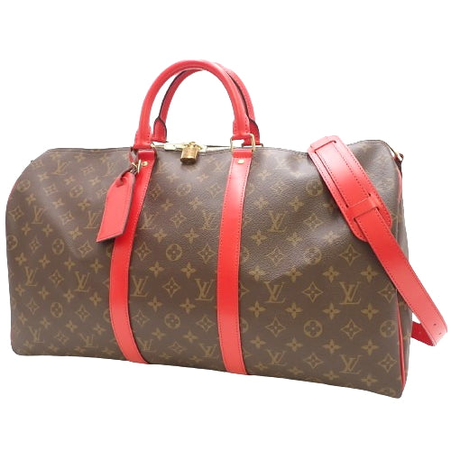 Monogram Keepall Bandouliere 50 双向单肩旅行包，采用 Monogram 帆布制成，M44740