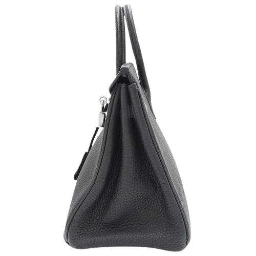 Birkin 25 Togo Tote Bag with Palladium and Silver Hardware, □L Stamp