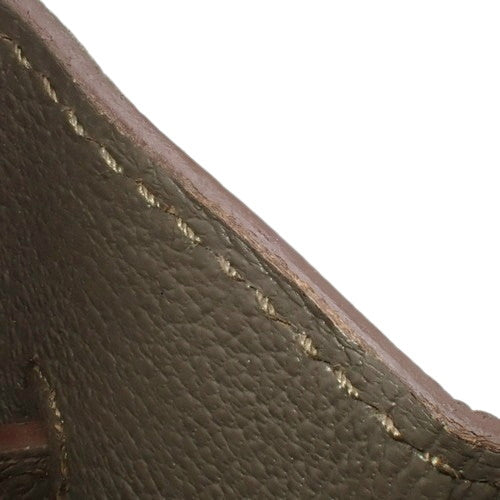 Birkin 35, Voe Epsom leather, palladium hardware, Etoupe (dark taupe) with silver hardware, □Q stamp.