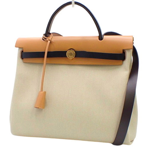 [Unused]  Alerbag Zip PM, Toile Ash leather, beige, black, brown, gold hardware, B stamp.