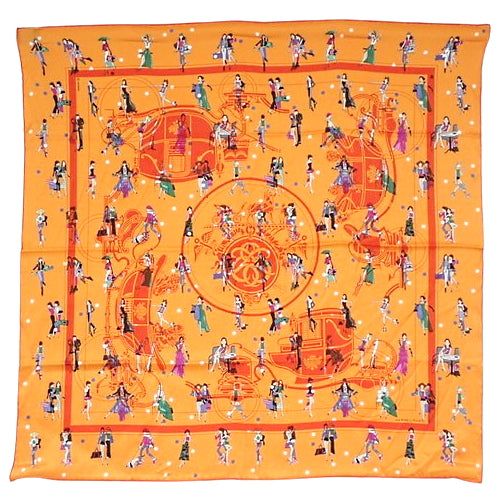 カレ 70 Ex-Libris Les Parisiennes エクスリブリス パリジェンヌ アパレル ファッション小物 シルク