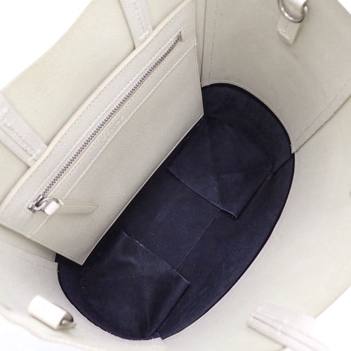 Vertical Cabat Small Leather Handbag, Off-White/Black, Old Logo, 2-Way Shoulder Bag, Shoulder Bag, Handbag, Bicolor