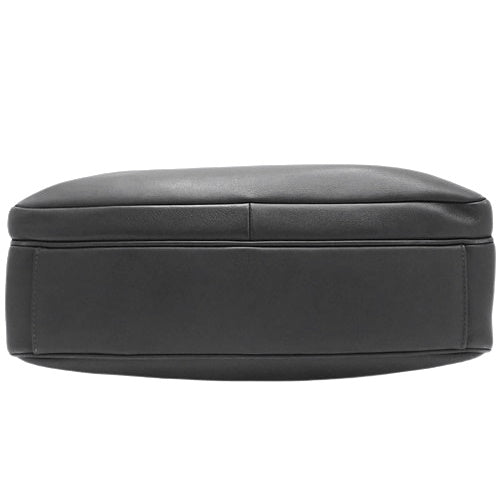 2WAY Leather Handbag, NERO (Black), 2VG033, Shoulder Bag, Crossbody Bag, Business Bag, Briefcase