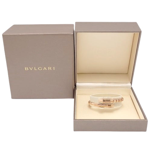 Serpenti Viper Bracelet 359395 (current as of September 2024) 18K Pink Gold PG Accessory Jewelry Snake Motif