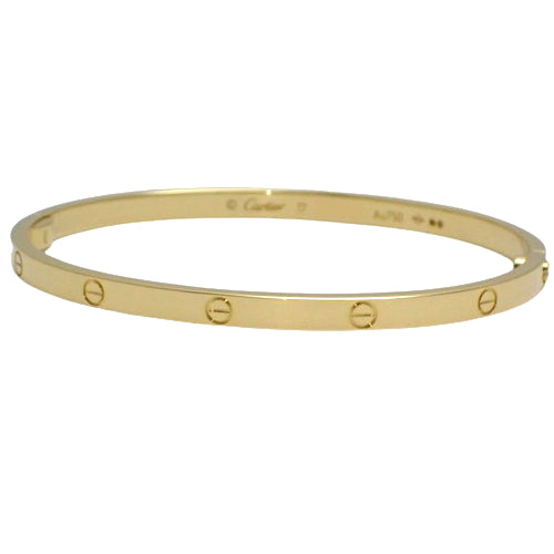 Love Bracelet, Small, Yellow Gold (K18YG), Accessory, Jewelry, Bangle
