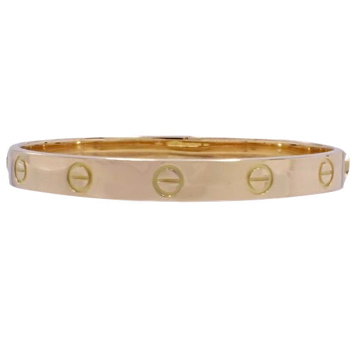 Love Bracelet, Yellow Gold (K18YG), Accessory, Jewelry, Bangle, Old Model