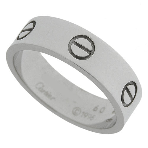 LOVE Ring, White Gold (K18WG), Accessory, Jewelry, Love Ring