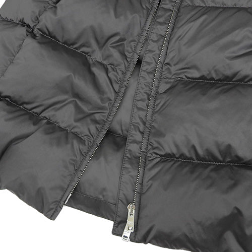 Down coat size 38 with hood