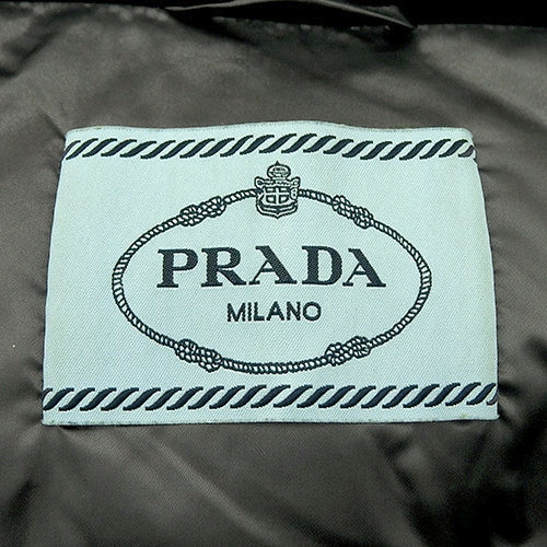 Down coat size 38 with hood