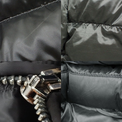Down coat size 38 with hood