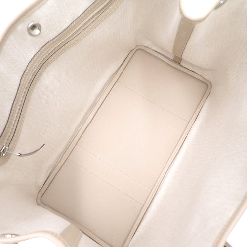 Garden Party PM, Voe Epsom leather, palladium hardware, trench color, silver hardware, A stamp.