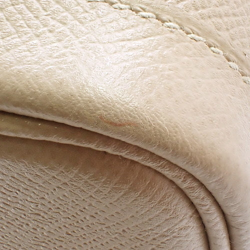Garden Party PM, Voe Epsom leather, palladium hardware, trench color, silver hardware, A stamp.
