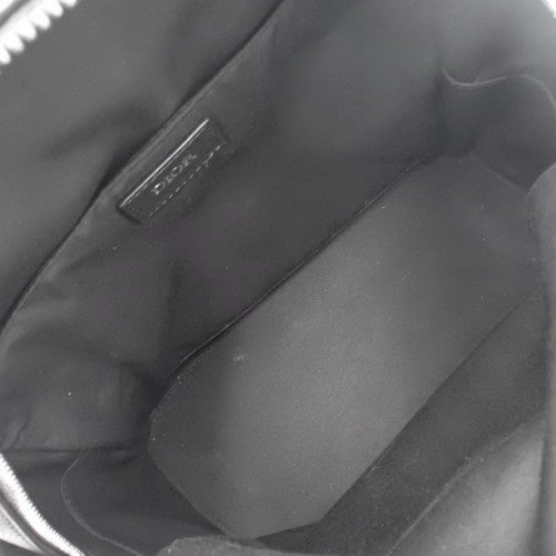 Oblique Mirage Explorer Kids Backpack in Nylon and Grained Calfskin, Black, 1VOBA031YIH_H03E (Backpack)