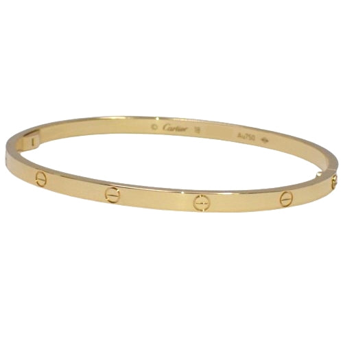 LOVE Bracelet, Small, Yellow Gold (K18YG), Older Model, Accessory, Jewelry, Love Bracelet