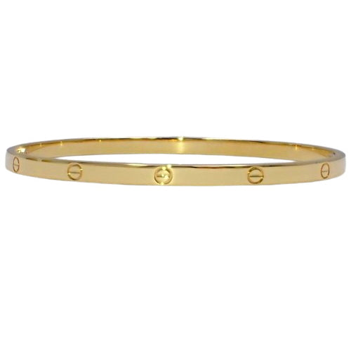 LOVE Bracelet, Small, Yellow Gold (K18YG), Older Model, Accessory, Jewelry, Love Bracelet