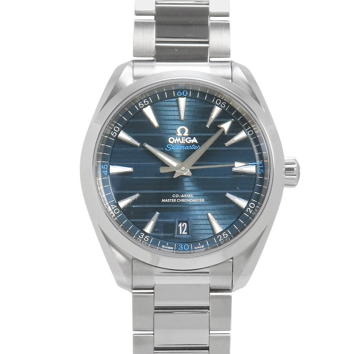 220.10.41.21.03.001 Seamaster Aqua Terra Stainless Steel SS Automatic Navy