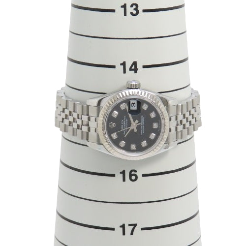 [Warranty included] 179174G Datejust White Gold/Stainless Steel M Serial (2007-2008) Automatic 10PD Watch, Purchased September 2008, Black and Silver