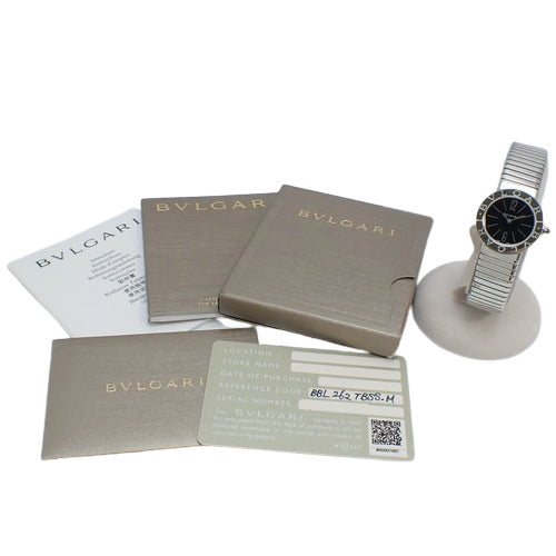 [Warranty included] Tubogas 26 BBL262T SS Stainless Steel Quartz Black