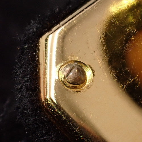 Mini Kelly (exterior stitching) Doblis Black, gold hardware, 〇X stamp.