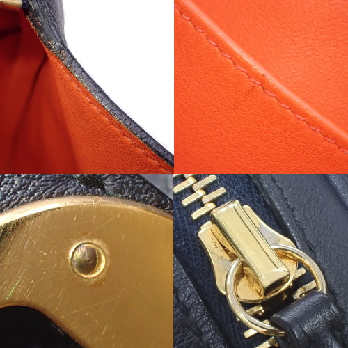 Lindy 30 Verso Swift 靛蓝色 罂粟橙色 金色五金件 T刻印