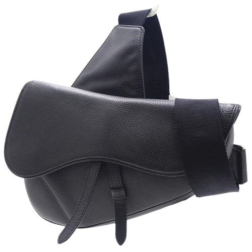 Saddle サドルバッグ 肩掛け 斜め掛け クロスボディ グレインドカーフスキン 1ADPO093YMJ_H00N(2024年8月現在現行品)