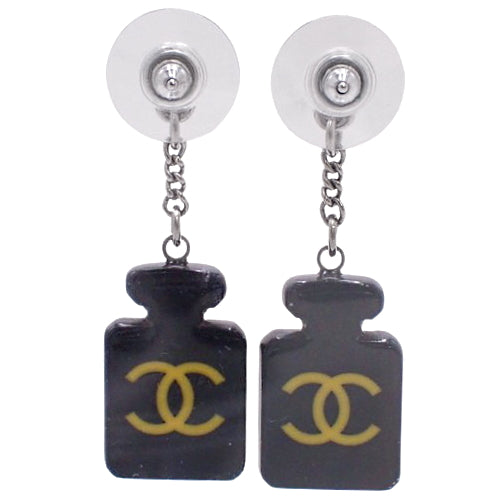 Perfume Swing Earrings, Plastic and Metal, Accessories, Jewelry, Dangle, Perfume Motif