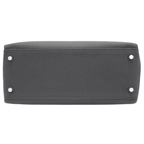 [New] Kelly 28 (inner-stitched) Togo leather, palladium hardware, black, silver hardware, W stamp.