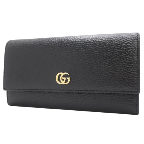 GGマーモント 日本限定 ダブルG コンチネンタルウォレット ロングウォレット 二つ折り レザー 456116 AAC1P 1061(2024年9月現在現行品)