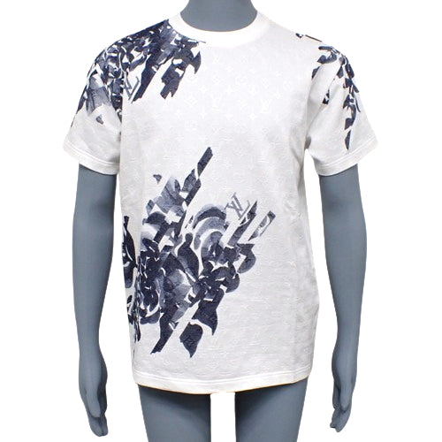 モノグラム コットンピケ Tシャツ アパレル ファッション 半袖 XS コットン 1AFAYG(2024年9月現在現行品)